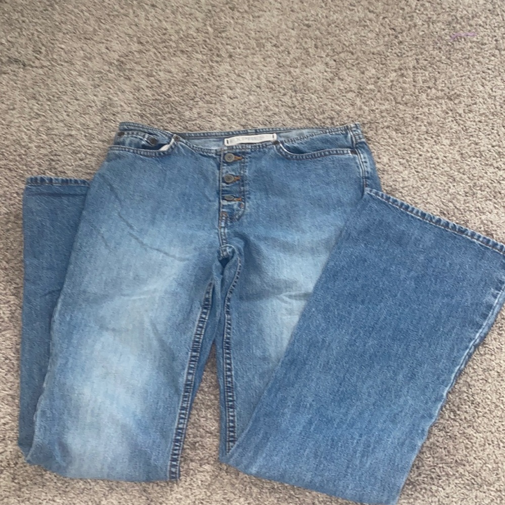 Express vintage hipster flare